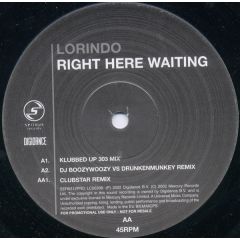 Lorindo - Lorindo - Right Here Waiting - Serious