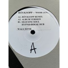 Royksopp - Royksopp - Poor Leno - Wall Of Sound