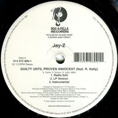 Jay-Z - Jay-Z - Guilty Until Proven Innocent - Roc-A-Fella