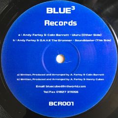 Andy Farley & Colin Barratt - Andy Farley & Colin Barratt - Uluru - Blue Cubed