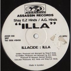 Shay Ez Hinds & Ag Hinds - Shay Ez Hinds & Ag Hinds - Illa - Assassin Rec