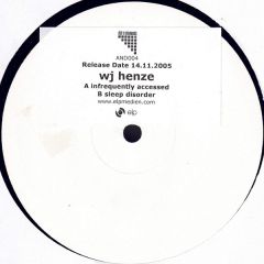 Jörg Henze - Jörg Henze - Infrequently Accessed - Ash'n Diamonds
