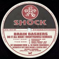 Brain Bashers - Brain Bashers - Do It All Night(Nightmoves) Remixes - Shock Records