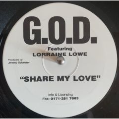 God Feat Lorraine Lowe - God Feat Lorraine Lowe - Share My Love - God Limited 6