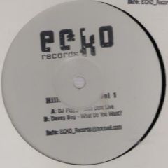 DJ Figgy / Davey Boy - DJ Figgy / Davey Boy - Hillbillie Trax Vol 1 - Ecko Records