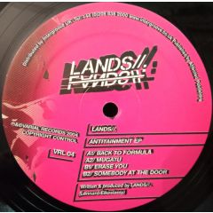 Lands - Lands - Antitainment EP - Varial