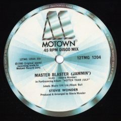 Stevie Wonder - Stevie Wonder - Masterblaster (Jammin') - Motown