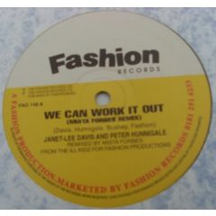 Janet Lee Davis & Peter Hunnigale - Janet Lee Davis & Peter Hunnigale - We Can Work It Out - Fashion Records