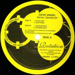 Dave Angel - Dave Angel - Royal Techno EP - Rotation