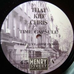 That Kid Chris - That Kid Chris - Time Capsule - Henry Street
