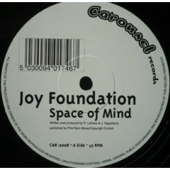 Joy Foundation - Joy Foundation - Space Of Mind - Carousel