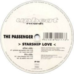 The Passenger - The Passenger - Starship Love - Upbeat Records