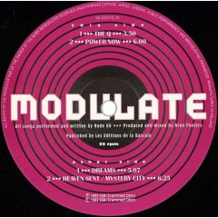 Modulate - Modulate - Dreams - Ssr Records