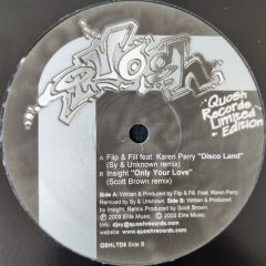Flip & Fill Feat Karen Parry / Insight - Flip & Fill Feat Karen Parry / Insight - Discoland / Your Love (Remixes) - Quosh