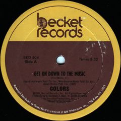 Colors - Colors - Get Down To The Music - Becket