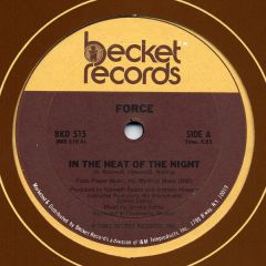 Force - Force - In The Heat Of The Night - Becket Records