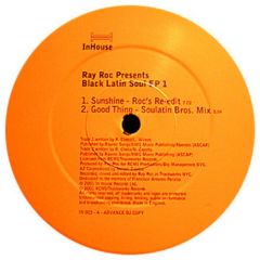 Ray Roc Presents - Ray Roc Presents - Black Latin Soul EP 1 - In House Rec