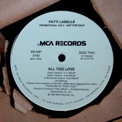 Patti La Belle - Patti La Belle - All This Love - MCA