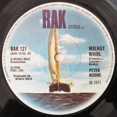 Peter Noone - Peter Noone - Walnut Whirl - RAK