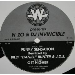 N-Zo & DJ Invincible - N-Zo & DJ Invincible - Funky Sensation Remix - Just Another Label