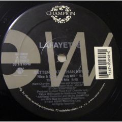 Lafayette  - Lafayette  - Better Late Than Never - Eastwest Records America