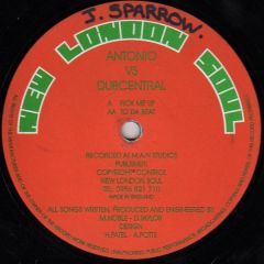 Antonio Vs Dubcentral - Pick Me Up / To Da Beat - New London Soul