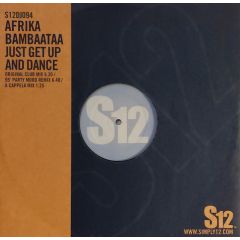 Afrika Bambaataa - Afrika Bambaataa - Just Get Up & Dance - S12 Simply Vinyl