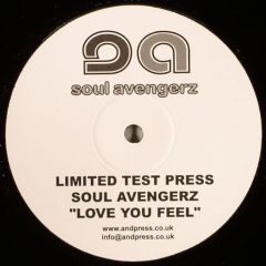 Soul Avengerz - Soul Avengerz - Love You Feel - Soul Avengerz