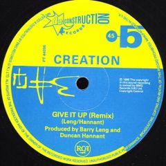 Creation - Creation - Give It Up - Deconstruction