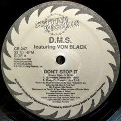 DMS - DMS - Don't Stop It - Cutting