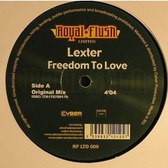 Lexter - Lexter - Freedom To Love - Royal Flush
