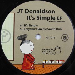 Jt Donaldson - Jt Donaldson - It's Simple EP - Grab Recordings