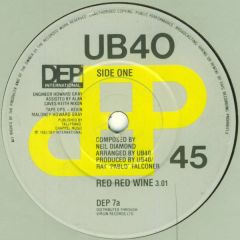 Ub40 - Ub40 - Red Red Wine - Dep International
