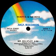 Heavy D & The Boys - Heavy D & The Boys - Mr Big Stuff - MCA