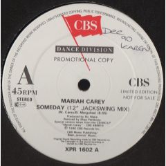 Mariah Carey - Mariah Carey - Someday - CBS Dance Division, CBS