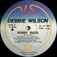 Debbie Wilson - Debbie Wilson - Hurry Back - Vs Records