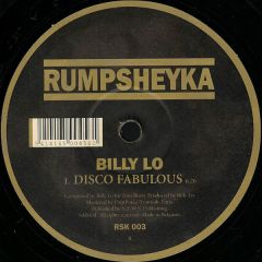 Billy Lo - Billy Lo - Disco Fabulous - Rumpsheyka