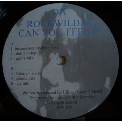 Da Rockwildas - Da Rockwildas - Can You Feel It - White