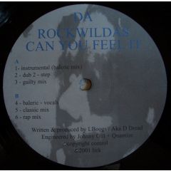 Da Rockwildas - Da Rockwildas - Can You Feel It - White