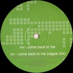 MV - MV - Come Back To Me - Joystick 1