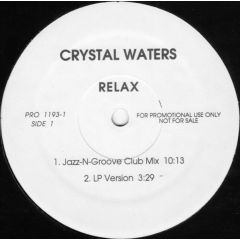 Crystal Waters - Crystal Waters - Relax - Mercury