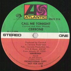 Cerrone - Cerrone - Call Me Tonight - Atlantic