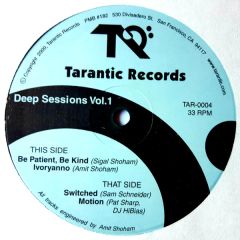 Various Artists - Various Artists - Deep Sessions Vol.1 - Tarantic