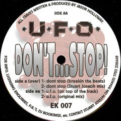 UFO - UFO - Don't Stop! - Electric Kingdom (UK)
