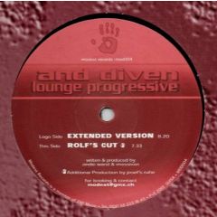 And Diven - And Diven - Lounge Progressive - Modest Records