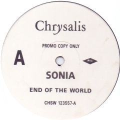 Sonia - Sonia - End Of The World - Chrysalis
