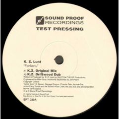 K Z Lunt - K Z Lunt - K Z - Sound Proof