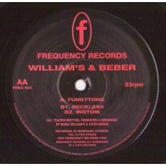 Mark Williams & Kevin Beber - Mark Williams & Kevin Beber - Funkytone - Frequency Records