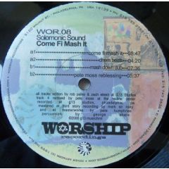 Solomonic Sound - Solomonic Sound - Come Fi Mash It - Worship