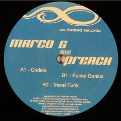 Marco G & DJ Preach - Marco G & DJ Preach - Codeia - Unlimited Records